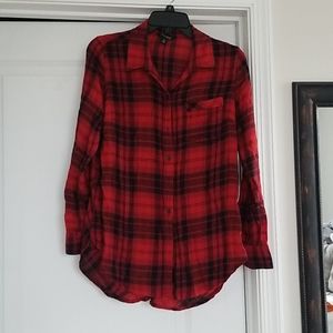 Lucky Brand plaid button up